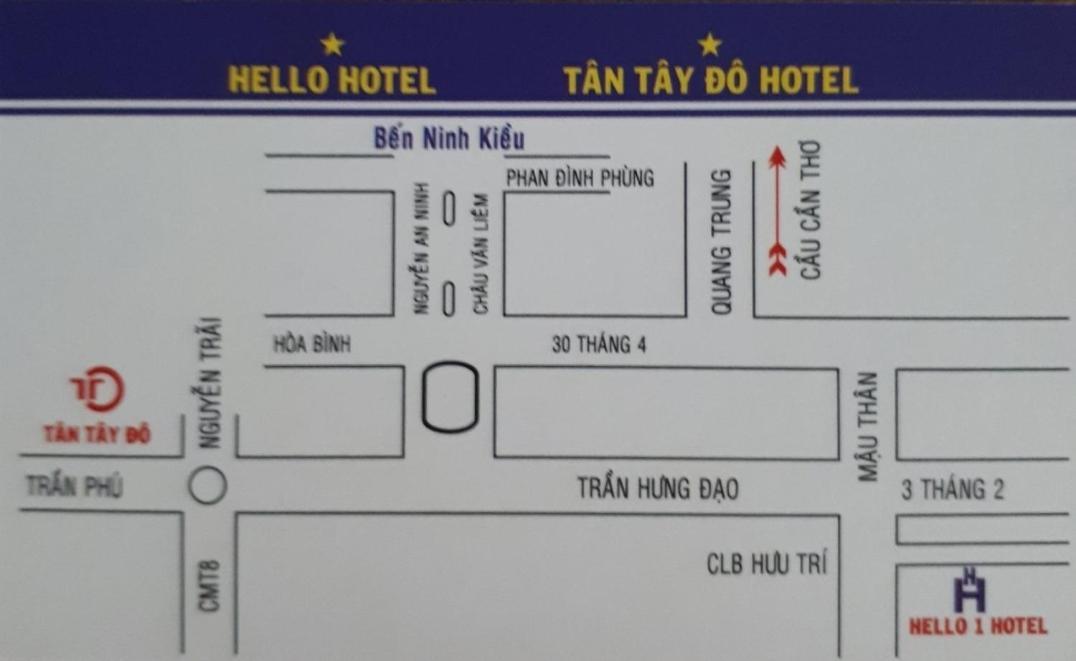 كان ثو Tan Tay Do Hotel المظهر الخارجي الصورة